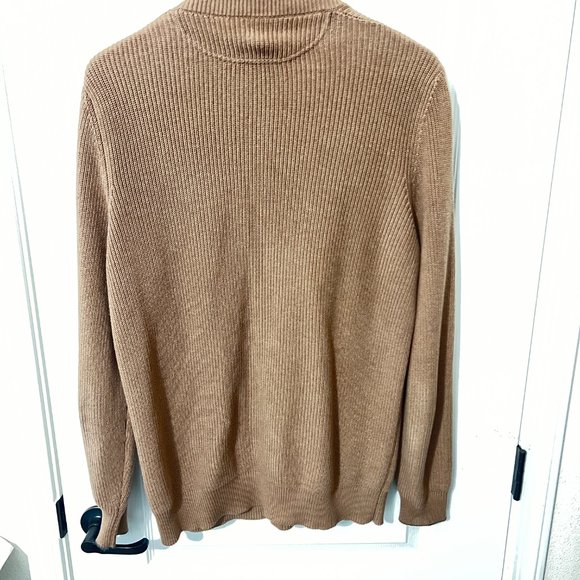 $1495 Authentic BRUNELLO CUCINELLI Made in ITALY Men's Brown Sweater Sz.54 EU - Picture 3 of 12